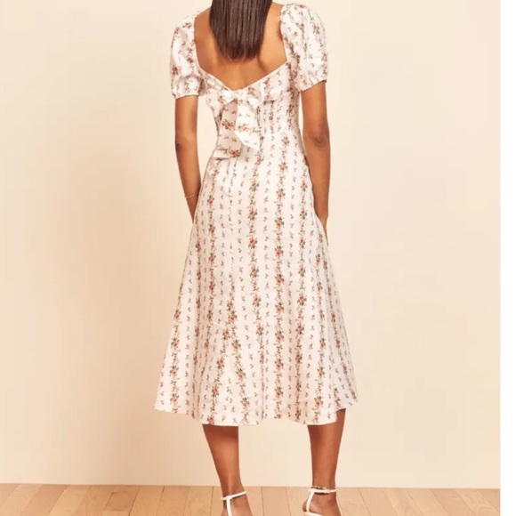 REFORMATION DENVER DRESS SIZE 2 - Picture 4 of 7